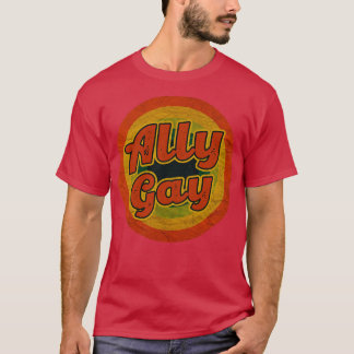 Verbündete schwul T-Shirt