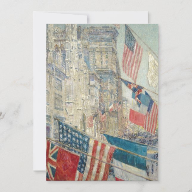 Verbündete Tag | Childe Hassam (Vorderseite)