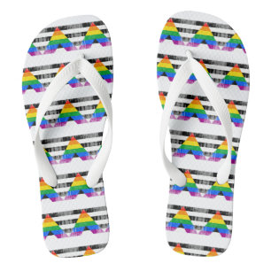 Verbündeter Stolz Flip Flops