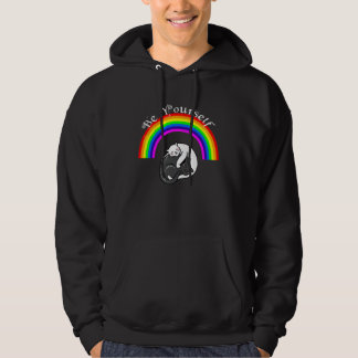 Verbündeter Stolz LGBTQ Gleichheit Regenbogen Lesb Hoodie