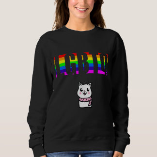 Verbündeter Stolz LGBTQ Gleichheit Regenbogen Lesb Sweatshirt