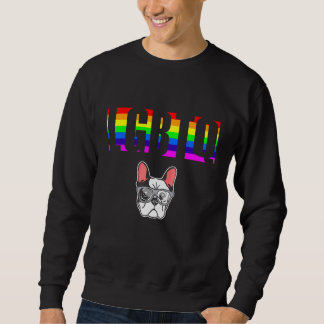 Verbündeter Stolz LGBTQ Gleichheit Regenbogen Lesb Sweatshirt