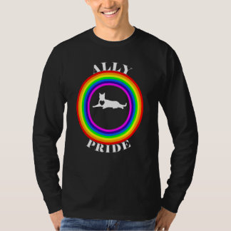 Verbündeter Stolz LGBTQ Gleichheit Regenbogen Lesb T-Shirt