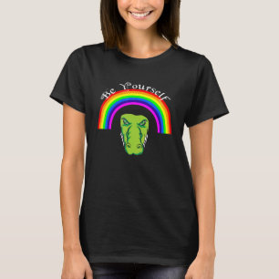 Verbündeter Stolz LGBTQ Gleichheit Regenbogen Lesb T-Shirt