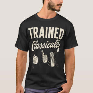 Verbündeter Trainierter Retro-Schaltgetriebe-Fahre T-Shirt