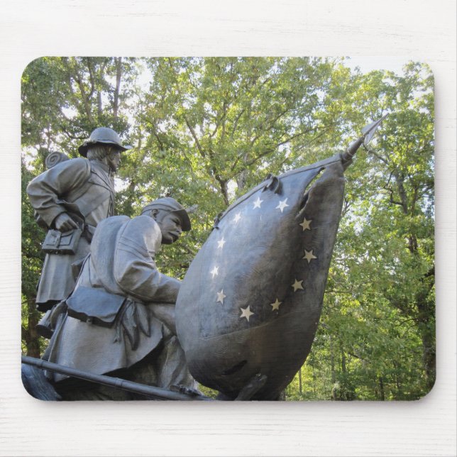 Verbündetes ziviles Kriegs-Monument, Shiloh Mousepad (Vorne)