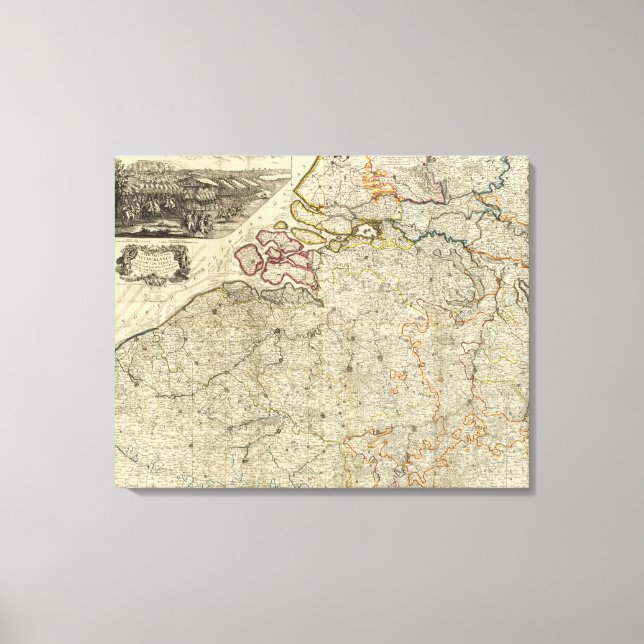VerbundNiederlande Leinwanddruck (Vorderseite)