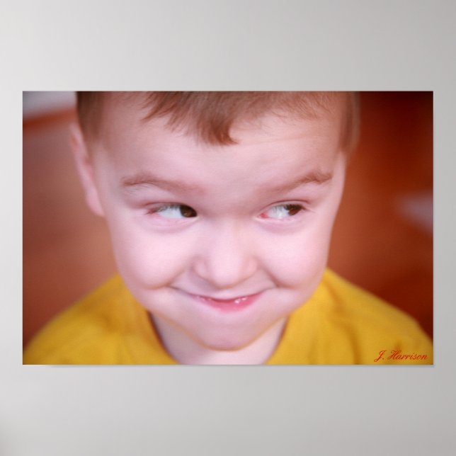 Verdächtige Augen Poster (Vorne)