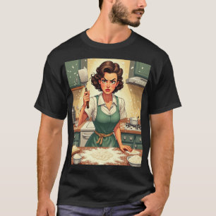 Verdammt Mama Küchenchaos Kochkampf Echte Mama T-Shirt
