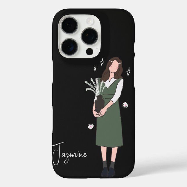 Verdant Blossom individuell anpassbar Case-Mate iPhone Hülle (Rückseite)