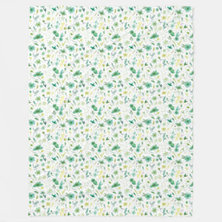 Verdant Blume Cosy Blanket Fleecedecke