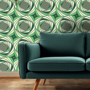 Verdant Circles Tapete