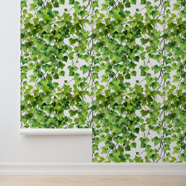 Verdant Ivy Tapete (Anwendung)