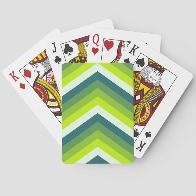 Verdant Velocity Spielkarten (Rückseite)
