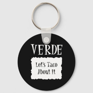 Verde - Hot Packet Halloween Taco Kostüm Schlüsselanhänger