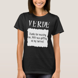 VERDE Hot Packet Halloween Taco Kostüm T-Shirt