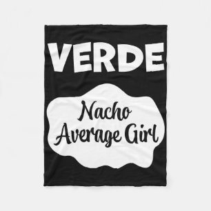 Verde Taco Sauce Kostüm Frauen Männer Kinder Hallo Fleecedecke