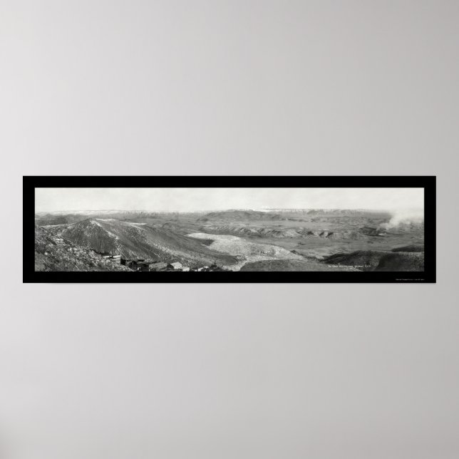 Verde Valley Jerome AZ Foto 1916 Poster (Vorne)
