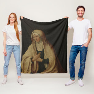 Verdeckte Jungfrau Mary (von Lucas van Leyden) Fleecedecke