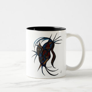 Verdeckter Geist Zweifarbige Tasse