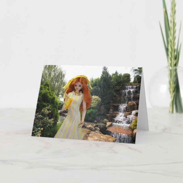 Verdi, Houston Mountain Falls Park, Early Spring Karte (Vorderseite)