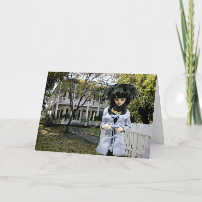 Verdi, Kellum Noble Zuhause, Sam Houston Park Karte (Vorderseite)