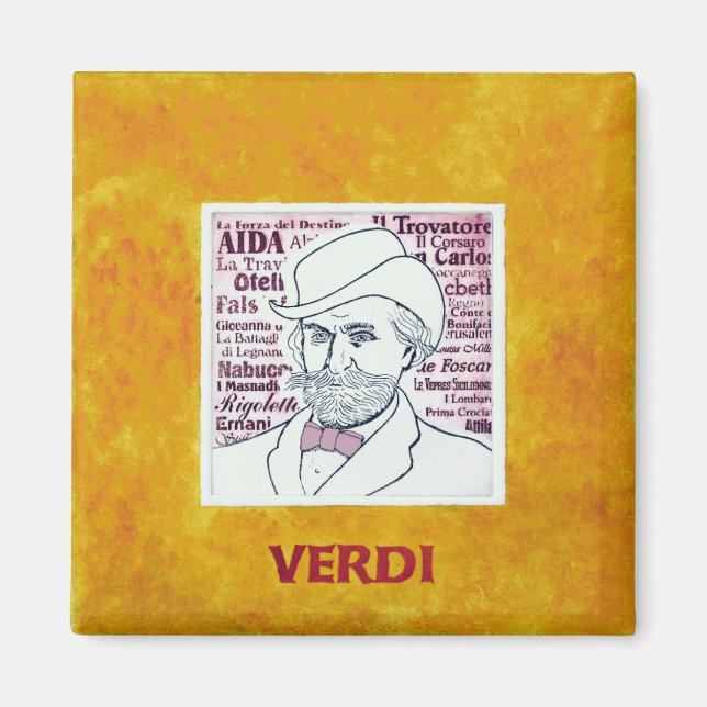 VERDI Magnet (Vorne)