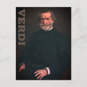 Verdi Postcard Postkarte