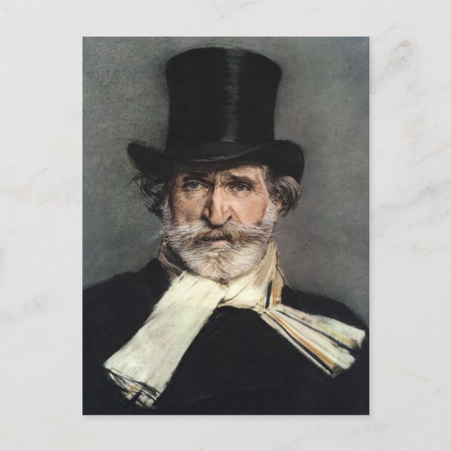 Verdi Postkarte (Vorderseite)