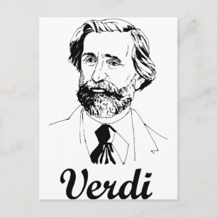 Verdi Postkarte