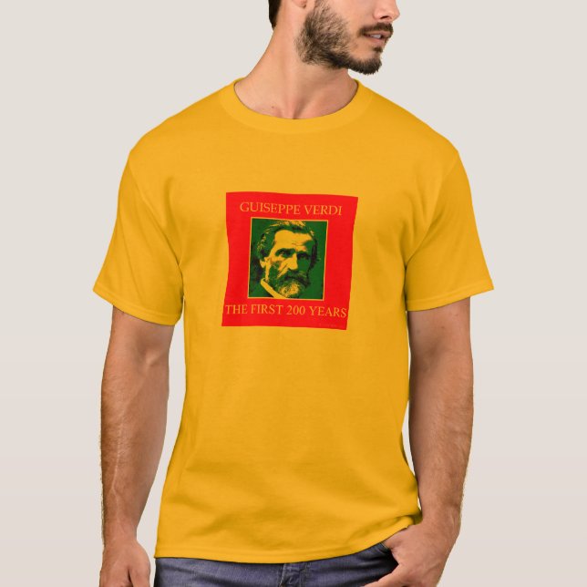 Verdi zweihundertjährig T-Shirt (Vorderseite)
