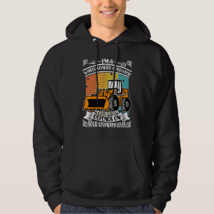 Verdichter-Loader-Bauarbeiter Schweres E Hoodie