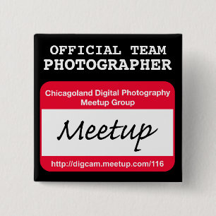 Verdichteraustrittsdruck-Fotograf-Abzeichen - Button