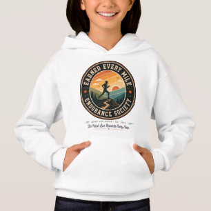 Verdiene-jeden-Meile-Ausdauer-Trailrunner-Retro-T- Hoodie