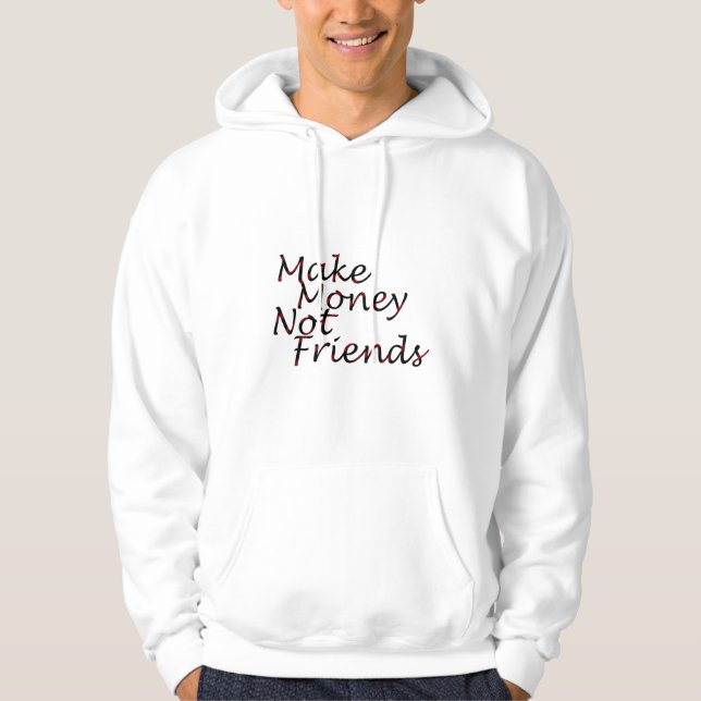 Verdienen Sie das Geld mit einem süßen Hemd Hoodie (Vorderseite)