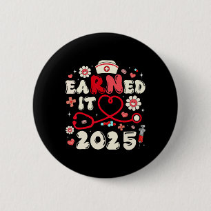 verdient 2025 für Nurse Abschluss oder RN LPN Cl O Button