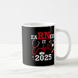 verdient 2025 für Nurse Abschluss oder RN LPN Cl O Kaffeetasse