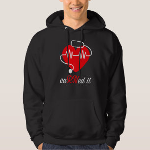 verdient wird der Krankenpflege-Abschluss Hoodie