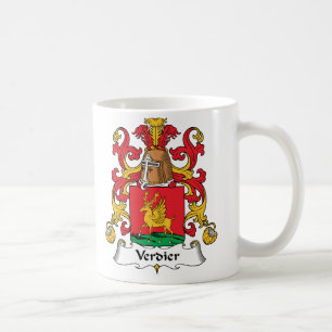 Verdier Familienwappen Tasse