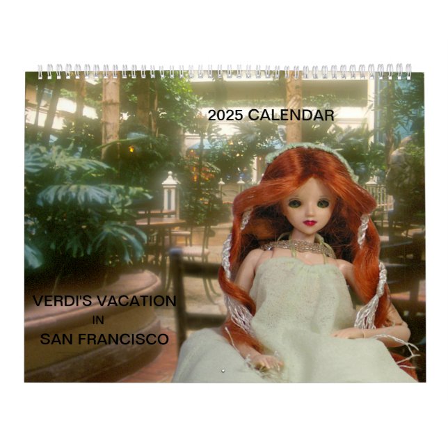 Verdis 2025 San Francisco Botschaft Suites Calenda Kalender (Titelbild)