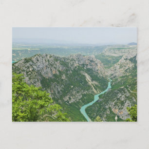 Verdon Canyon Provence Frankreich Postkarte