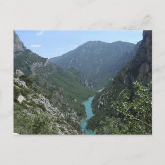 Verdon Gorge Postkarte