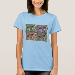 Verdoppeln mit Seiten versehenes Taphophile T-Shirt