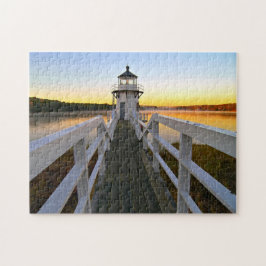 Verdoppelungs-Punkt-Leuchtturm, Arrowsic Insel, Puzzle
