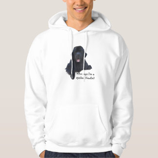Verdorbener Neufundland-Hund Hoodie