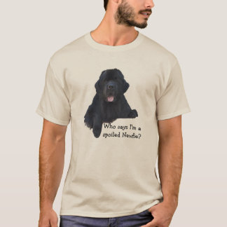 Verdorbener Neufundland-Hund T-Shirt