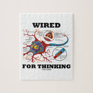 Verdrahtet für das Denken (Neuron-Synapse) Puzzle