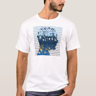 Verdrahtet - Weiß T-Shirt