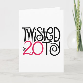 Verdreht bei 20ty Card Karte