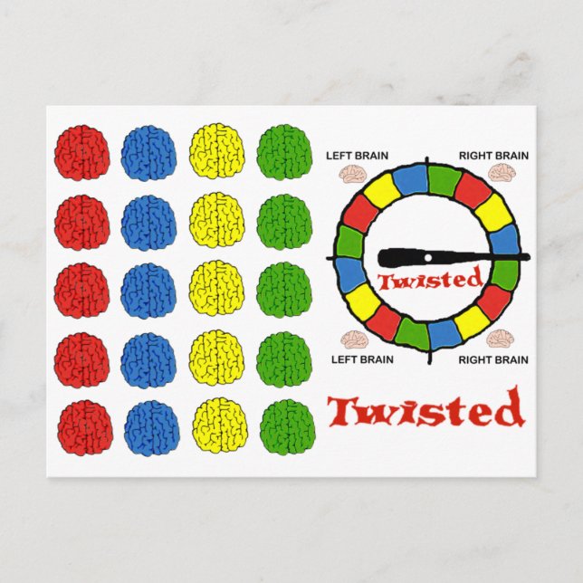 verdreht postkarte (Vorderseite)